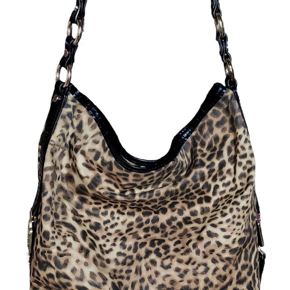 Dana Buchman Handbags - Dana Buchman Leopard Print Hobo Bag Purse